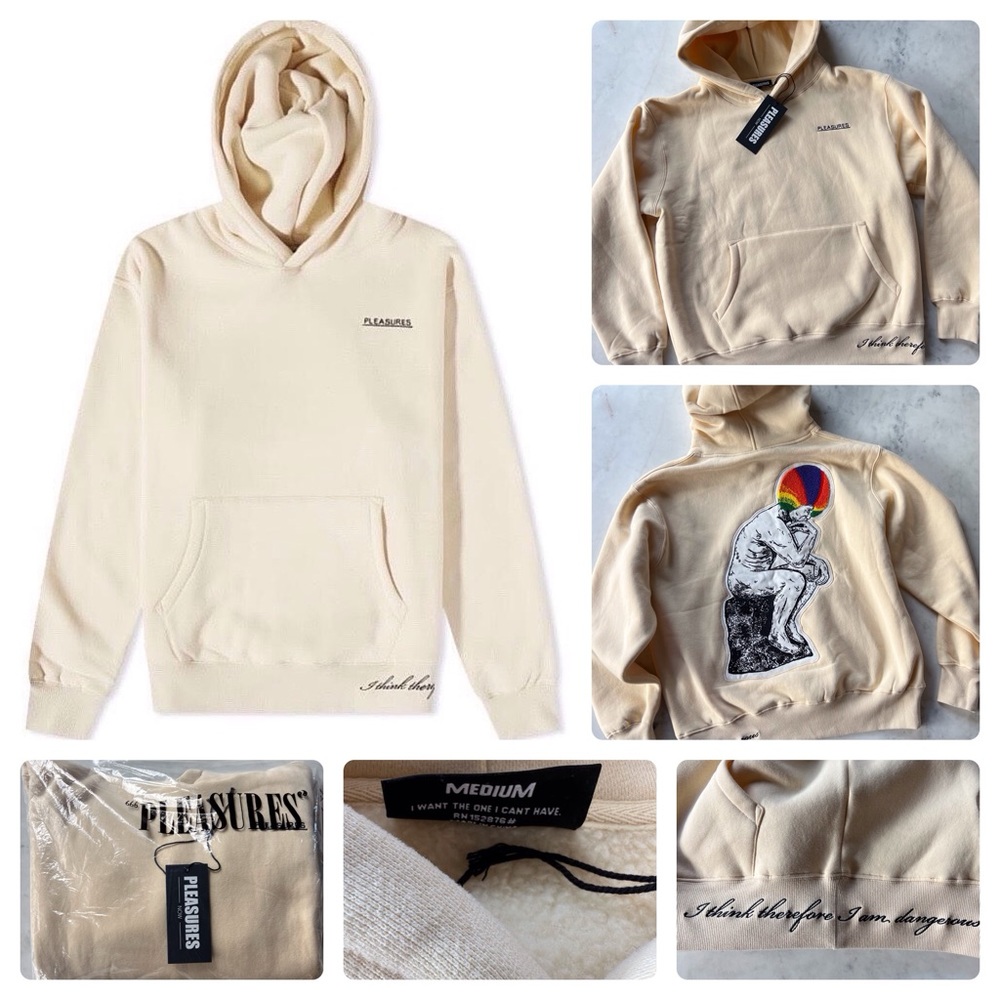 NIB Pleasures Discourse Hoodie ~ Size Medium